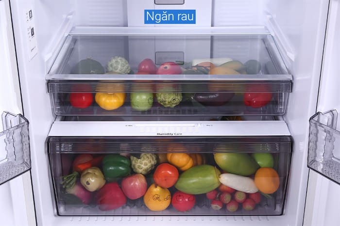 Tủ lạnh Panasonic Inverter 550 lít Multi Door NR-DZ601VGKV